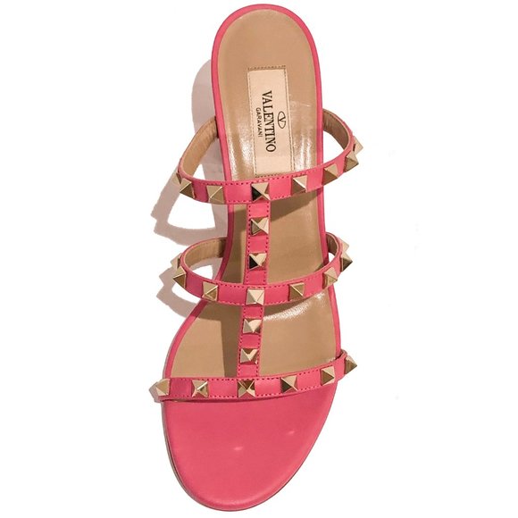 Rockstuds 60mm Leather Mule/Caged Slide Sandals - Picture 7 of 12